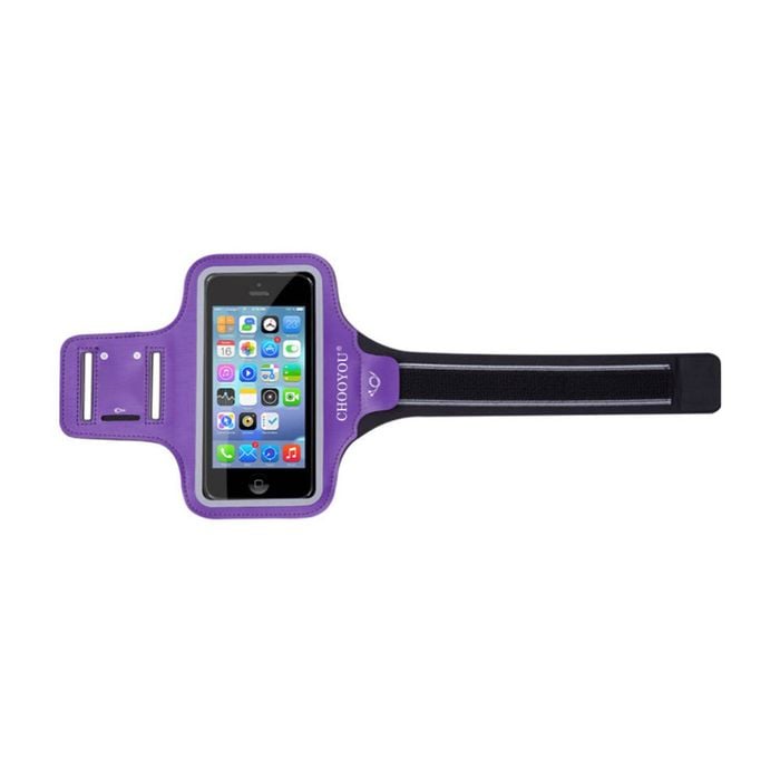 Perth Laptops Universal Armband Case Phone Holder Night Reflection - Purple