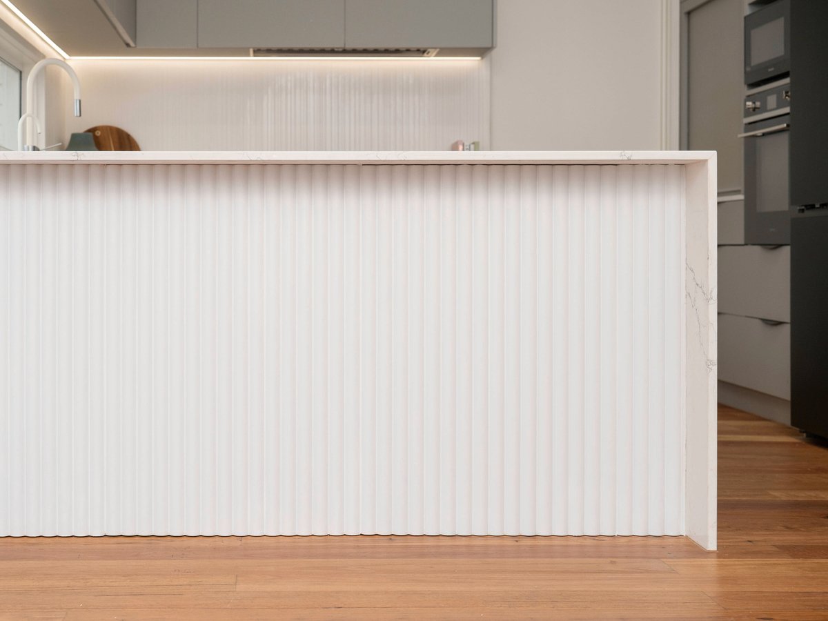 How To Add Panels To A Kitchen Bench - Bunnings Australia
