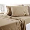 Bloomington Premium Collection 300TC Pure Cotton Sheet Set 50cm Mega Wall Queen Latte