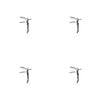 4PK Barpro Waiters Friend Black Cockatoo Corkscrew Barware Accessory