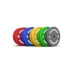 Premium Color Olympic Bumper Plates 150KG Package