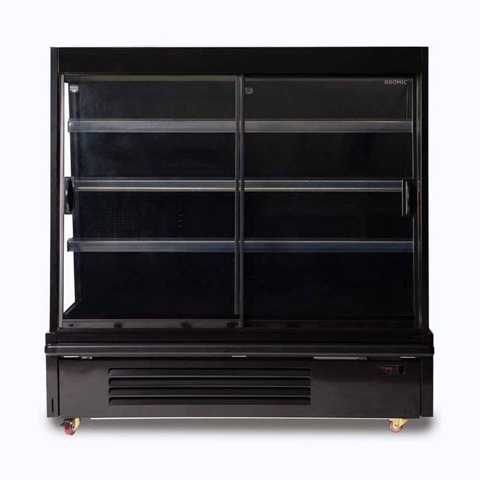 Bromic Semi Vertical Display Fridge - Gondola - 1580mm - 2 Doors - Sliding