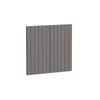 Kaboodle 600mm Smoked Grey V-Groove Medium Rangehood Doors - 2 Pack