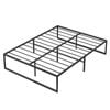 Ufurniture Metal Bed Frame Single 41cm Height Mattress Base Support Black