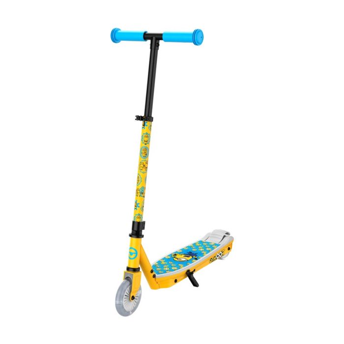 Gyroor Minions KS2 Kids Electric Scooter 4.7" Tyres Yellow 6-12y