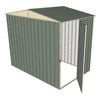 Build-a-Shed 2.3 x 1.5 x 2.3m Gable Single Hinged Side Door Shed - Green