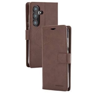 Goospery Bluemoon Diary for Samsung Galaxy S25 FE - Brown, Magsafe