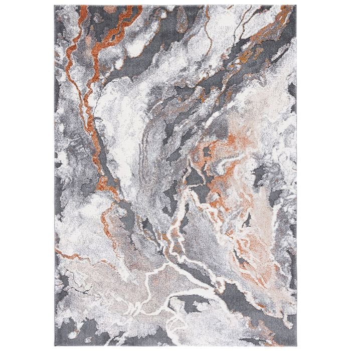 The Rug Connection Ore 222 Rust 400x300cm - Extra Extra Large Pet Friendly Indoor Floor Rug