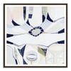 Artist Lane "Sanatorium Lake " by Ani Ipradjian - 76x76cm Black Framed Print