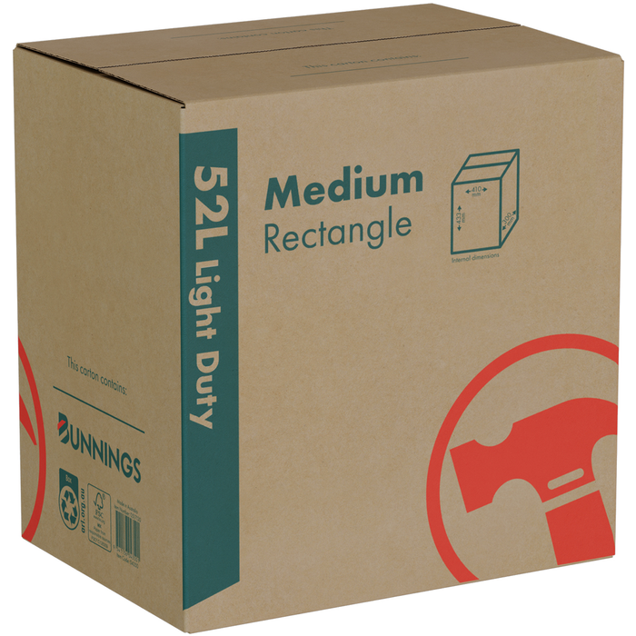 Bunnings 52L Light Duty Moving Carton