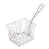 Olympia Wire Fries Basket Stainless Steel Square Large Gg867 80x120x100mm Commercial Chip Presentation Serving Basket