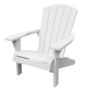 Keter Troy Adirondack Chair - White