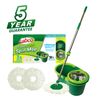 Sabco SupaDry Gen2 Spin Mop and Bucket - 3 Mop Heads Included