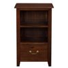 Centrum Furniture Tasmania 1 Drawer Lamp Table - Mahogany