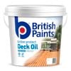 British Paints 8L Natural Water Based Decking Oil