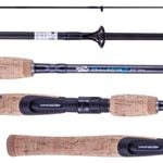 6'6 Jarvis Walker Bullseye 2-4kg Spinning Rod - 2 Pce Spin Rod with Cork Grips