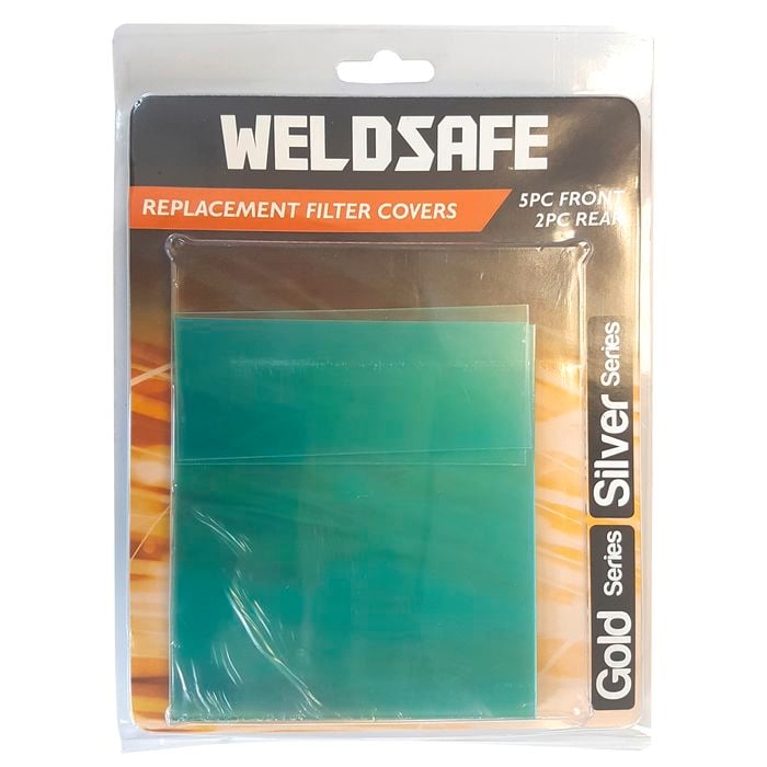 Weldsafe Gold And Silver Series Welding Helmet Lens Cover
