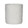 Northcote Pottery 16cm Springtime White Pot