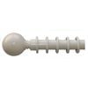 Windoware Admire 120 - 210cm Canvas Cloth Ball Finial Expandable Rod Set
