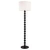 Oriel Lighting Spindle Floor Lamp Black