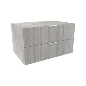 Lugna 512 x 900 x 580mm Mist 2 Drawer Storage Cabinet