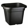 IP Plastics 44L 46cm Charcoal Square Pot