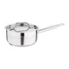 Nisbets Essentials Saucepan Stainless Steel With Lid 1.5l 160mm Induction Compatible Cookware