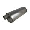 Redback 2-1/2" Chambered Muffler Offset/offset - 6" Round, 14" Long, Aluminised Steel
