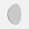 Future Glass Starla Pebble Mirror - 900 x 700mm - Antique Brass