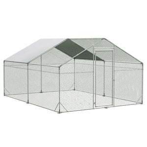 Pawz 400x300x195cm Large Metal Walk-in Chicken Coop Cage
