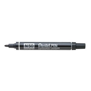 Pentel N50 Bullet Tip Permanent Marker 12pcs (Black)