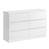 Artiss 6 Chest Of Drawers Storage Cabinet White