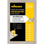 Wagner 1.5 x 3.6m Heavy Duty Canvas Drop Sheet
