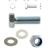 8x OZ8 Awning Set - M8 25mm hex head bolt, nut and washers