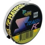 100m Spool of 4lb Platypus Stealth Fluorocarbon Fishing Leader With Elastic Line Tamer