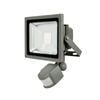 Brilliant 20W Grey Ranger III DIY LED Floodlight With Sensor