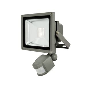 Brilliant 20W Grey Ranger III DIY LED Floodlight With Sensor
