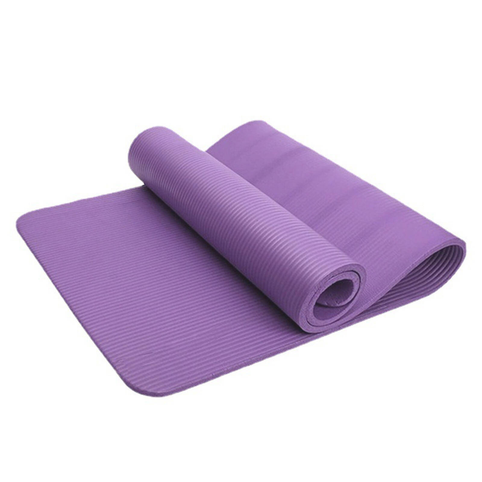 10MM Thick Yoga Mat Pad NBR Nonslip Exercise Fitness Pilate Gym