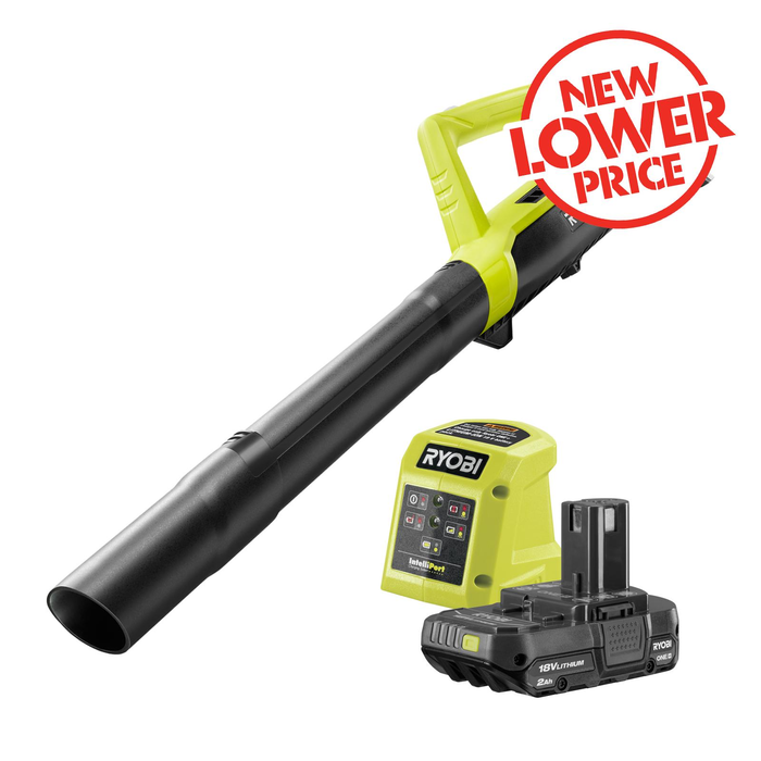 Ryobi 18V ONE+ 200CFM Jet Blower 2Ah Kit