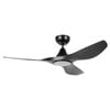 Eglo Surf 48" Dc Fan Led Tri-col Black