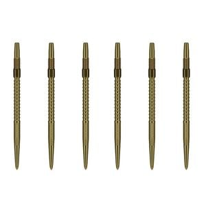 2x 3pc Target Swiss FireDart Point Dart Replacement Spare Tip 30mm Gold