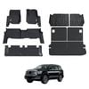 AUSGO Floor Mats Boot Liner Back Seat Protector Set for GWM Tank 500 7-Seat 2024-Onwards Floor Liners Cargo Mat Kick Mats