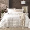 Ddecor Home Mosaic 500tc Cotton Jacquard Comforter Set Queen Bed White
