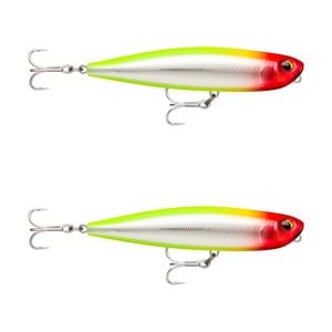 2x Rapala 11cm Precision Xtreme Pencil Saltwater Fishing Lures - Clown