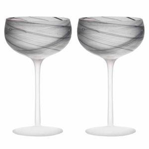 Tempa Skylar Set of 2 Cocktail Glasses - Storm