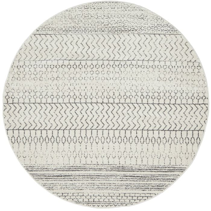 Liu Harp Silver 150x150cm Rug
