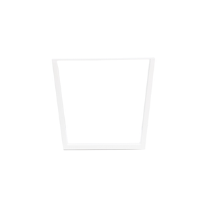 Rapid Steel Tube Leon Coffee Leg 400 x 450 x 50mm WHT