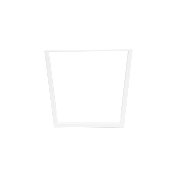 Rapid Steel Tube Leon Coffee Leg 400 x 450 x 50mm WHT