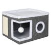 Pawz Large Cat House Foldable Condo Scratcher Indoor Pet Cave