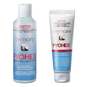 Dermcare Pyohex Combo Pack - 250ml Pyohex Shampoo + 200ml Pyohex Conditioner 1 Pack